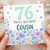76th Birthday Card for Cousin