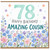 78th Birthday Card for Amazing Cousin, Happy Birthday Floral Design