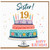 Sister 19th Birthday Card, Happy Birthday Cake Design