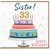Sister 33rd Birthday Card, Happy Birthday Card for Sister
