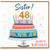 Sister 48th Birthday Card
