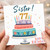 77th Birthday Card for Sister