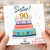 Sister 90th Birthday Card