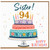 Sister 94th Birthday Card
