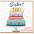 Sister 100th Birthday Card