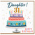 Daughter 31st Birthday Card