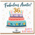 36th Birthday Card for Auntie, Fabulous Auntie Birthday Card