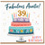Auntie 39th Birthday Card, Fabulous Auntie Happy Birthday Card