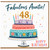 48th Birthday Card for Auntie, Fabulous Auntie Happy Birthday Card