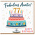 77th Birthday Card for Auntie, Fabulous Auntie Happy Birthday Card