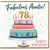 78th Birthday Card for Auntie, Fabulous Auntie Happy Birthday Card