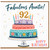 92nd Birthday Card for Auntie, Fabulous Auntie Birthday Card