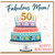 50th Birthday Card for Mum, Fabulous Mum Birthday Card