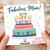 57th Birthday Card for Mum, Fabulous Mum Happy Birthday Card