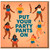 Put Your Party Pants On Birthday Card - Funny Party Hats and Dancers Illustration, Cheerful Celebration Card for Friends