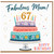 67th Birthday Card for Mum, Fabulous Mum Birthday Card