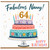 Nanny 64th Birthday Card, Fabulous Nanny Happy Birthday Card