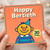 Funny 30th Birthday Card - 'Happy Bertieth' Cartoon Party Hat Character, Confetti Design - 30 Today Milestone