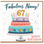 Nanny 67th Birthday Card, Fabulous Nanny Happy Birthday Card