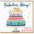 Nanny 70th Birthday Card, for Nanny