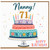 Nanny 71st Birthday Card, Happy Birthday Card