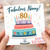 Nanny 80th Birthday Card, Fabulous Nanny Birthday Card