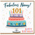 Nanny 101st Birthday Card, Fabulous Nanny Happy Birthday Card