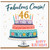 46th Birthday Card for Cousin, Fabulous Cousin Happy Birthday Card