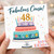48th Birthday Card for Cousin Fabulous Birthday Card