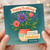Sister Birthday Card - Happy Birthday to a Very Fabulous Sister - Colourful Floral Vase Illustration - Cute, Heartfelt Greeting for a Wonderful
