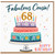 68th Birthday Card for Cousin, Fabulous Cousin Happy Birthday Card