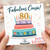 80th Birthday Card for Cousin, Fabulous Cousin Happy Birthday Card
