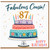 87th Birthday Card for Cousin, Fabulous Cousin Birthday Card, Happy Birthday Card