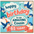65th Birthday Card for Cousin, Happy Birthday to an Amazing Cousin