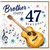 Brother 47th Birthday Card, Music Guitar Design