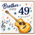 Brother 49th Birthday Card, Musical Guitar Birthday Card