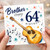 Brother 64th Birthday Card, Guitar and Music Design Happy 64th Birthday Card