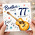 Brother 77th Birthday Card, Happy 77th Birthday for Brother with Guitar and Music Theme