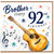 Brother 92nd Birthday Card, Musical Guitar Birthday Card
