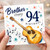 Brother 94th Birthday Card with Guitar and Musical Notes