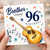 Brother 96th Birthday Card, Musical Guitar Happy Birthday Card