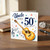 Uncle 50th Birthday Card, Happy 50th Birthday Guitar Music Design