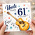 Uncle 61st Birthday Card, Musical Guitar Birthday Card