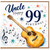 99th Birthday Card for Uncle, Musical Guitar Happy Birthday Card