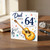 Dad 64th Birthday Card, Musical Guitar Design Birthday Card for Dad