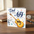 Dad 69th Birthday Card, Musical Guitar Birthday Card