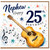 Nephew 25th Birthday Card, Music and Guitar Birthday Card