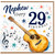 Nephew 29th Birthday Card, Music Guitar Birthday Card