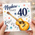 Nephew 40th Birthday Card, Guitar Music Themed Birthday Card