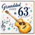 Granddad 63rd Birthday Card, Musical Guitar Design